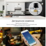 Умный беспроводной WiFi привод перекрытия воды / газа Terem Techno кран переключатель с Алисой от Яндекса Tuya / Smart Life / Digma водяной клапан с таймером с голосовым управлением