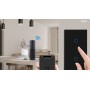 Два умных одиночных WiFi выключателя Tuya в одной рамке сенсорные черные для Алисы от Яндекса работает как с нулевым проводом так и без него