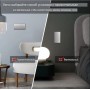Два умных WiFi выключателя Terem Techno одиночный и двойной в одной рамке Tuya / Smart Life / Digma сенсорные серые для Алисы работает как с нулевым проводом так и без