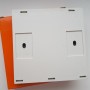 Повторитель переключатель беспроводной для умного WiFi выключателя с Алисой от Яндекс Tuya RF433 одиночный стеклянный золотой