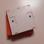 Повторитель выключатель беспроводной для умного WiFi выключателя с Алисой от Яндекса Tuya RF433 тройной стеклянный золотой