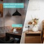 Розетка и умный WiFi выключатель Terem Techno тройной с Алисой стеклянный серый с таймером с голосовым управлением Tuya / Smart Life / Digma умным домом
