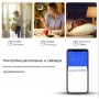 Умный выключатель одиночный и умная WiFi розетка Tuya для Алисы от Яндекса с таймером стеклянная серая с голосовым управлением умным домом