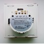 Умный выключатель с Алисой Яндекс Tuya WiFi RF433 двойной сенсорный УНИВЕРСАЛЬНЫЙ БЕЗ НУЛЯ И С НУЛЕМ золотой стеклянный