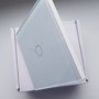 Умный WiFi выключатель Tuya для Алисы от Яндекса с НУЛЕМ и БЕЗ НУЛЯ одиночный сенсорный с металлической рамкой белый стеклянный