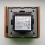 Умный WiFi выключатель Tuya для Алисы от Яндекса с НУЛЕМ и БЕЗ НУЛЯ тройной сенсорный с металлической рамкой черный стеклянный