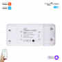 Умное WIFi реле беспроводной выключатель Tuya с Алисой от Яндекса дистанционное управление  для умного дома белый с голосовым управлением