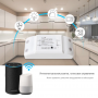 Умное WIFi реле беспроводной выключатель Tuya с Алисой от Яндекса дистанционное управление  для умного дома белый с голосовым управлением