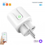 Умная WiFi розетка с Яндек Алисой Tuya 16А с таймером с голосовым управлением для дома