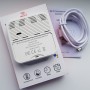 Умный датчик температуры и влажности WiFi Tuya для умного дома с дистанционным управлением белый работает без шлюза