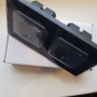 Умная двойная встроенная розетка Tuya для Алисы WiFi 16А с таймером стеклянная черная с голосовым управлением умным домом