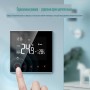 Сенсорный терморегулятор термостат Terem Techno  для теплого пола черный-белый