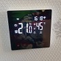 Умный wifi терморегулятор термостат для теплого пола Tuya с Алисой Яндекс голосовое управление для умного дома черный с белыми рамками