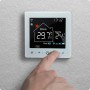 Умный wifi терморегулятор термостат для теплого пола Tuya с Алисой Яндекс голосовое управление для умного дома белый