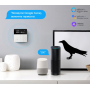 Умный WiFi терморегулятор термостат с Алисой для теплого пола Tuya c голосовым управлением для умного дома серый