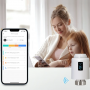 Умный wifi терморегулятор термостат для радиатора с ЖК дисплеем беспроводной Tuya с голосовым управлением подходит на все радиаторы отопления