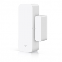 Беспроводной датчик на открывание двери / окна WiFi Tuya для умного дома с дистанционным управлением белый