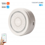 Умная беспроводная WiFi сирена тревоги Terem Тechno дистанционное управление от Tuya / Smart Life / Digma для умного дома белая