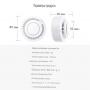 Умный беспроводной  WiFi датчик дыма Tuya дистанционное управление для умного дома белый со встроенной сиреной