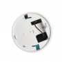 Умный беспроводной  WiFi датчик дыма Tuya дистанционное управление для умного дома белый с сиреной