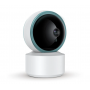 Умная беспроводная IP видеокамера Tuya Smart WiFi для видеонаблюдения поворотная на 360гр карта до 128гбс датчиком движения ночной режим