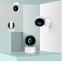 Умная беспроводная IP видеокамера Tuya Smart WiFi для видеонаблюдения поворотная на 360гр карта до 128гбс датчиком движения ночной режим