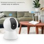 Умная беспроводная IP видеокамера Tuya WiFi для видеонаблюдения поворотная на 355 гр карта до 128 гб с датчиком движения ночной режим
