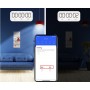 Умный автоматический WiFi выключатель (автомат) с Алисой от Яндекс Tuya 20А однополюсный на DIN-рейку с голосовым управлением умным домом